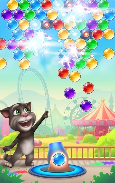 tom bubble shooter game