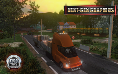 Euro Truck Evolution (Simulator) Screenshot 1