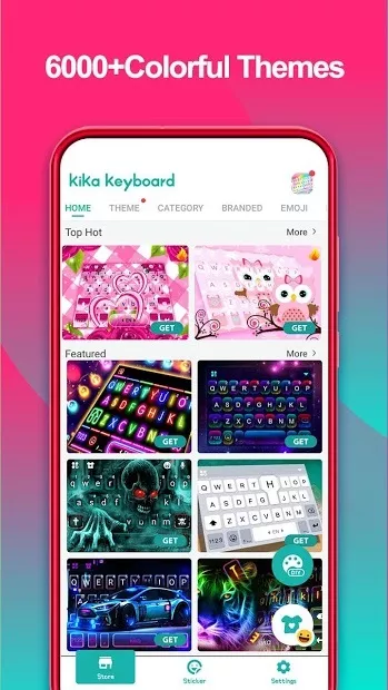 Kika Keyboard 2020 Emoji Keyboard Stickers Gif For Android Download Apk - keyboard decal roblox