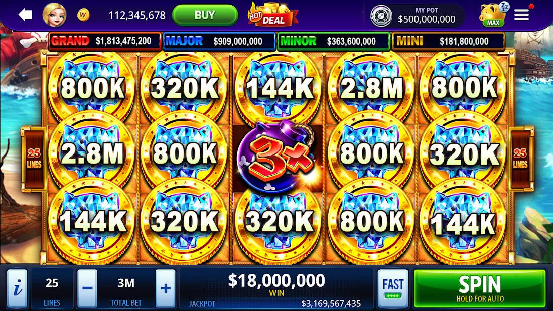 Gesperrt Crazy Fortune Casino - Exklusive Freispiele Slot Machine