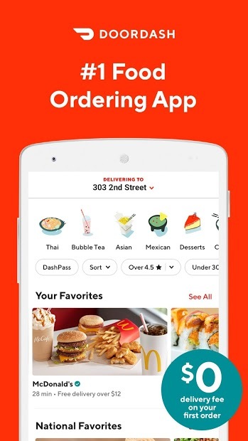 DoorDash - Food Delivery For Android - Download APK