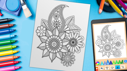Mandala Coloring Pages Screenshot 5