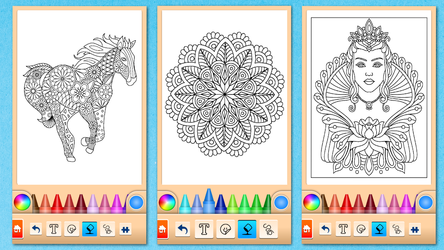 Mandala Coloring Pages Screenshot 7