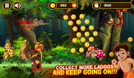 Chhota Bheem Jungle Run Screenshot 2