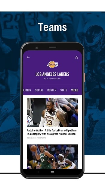 FOX Sports: LIVE Streaming, Scores, and News for Android ...