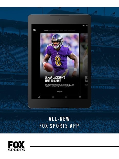 FOX Sports LIVE Streaming, Scores, and News для Андроид Скачать APK
