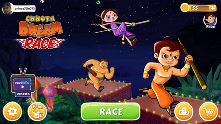 Chhota Bheem Race Game Screenshot 1