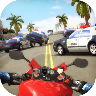 Highway Traffic Rider Icon Highway Traffic Rider Icon