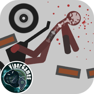 Stickman Dismounting Icon Stickman Dismounting Icon