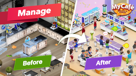 My Cafe — Restaurant game Screenshot 1