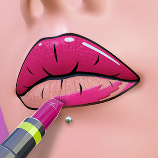 Lip Art 3D Icon