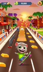 Talking Tom Gold Run Screenshot 1