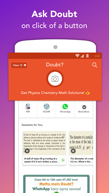 Doubtnut: NCERT Solutions, Free IIT JEE & NEET App For Android ...