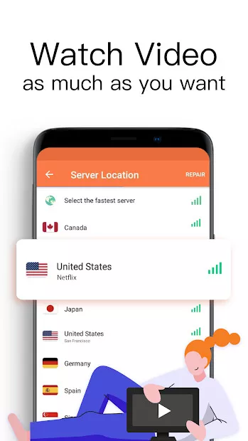 Turbo Vpn Lite Free Vpn Proxy Server Fast Vpn For Android Download Apk