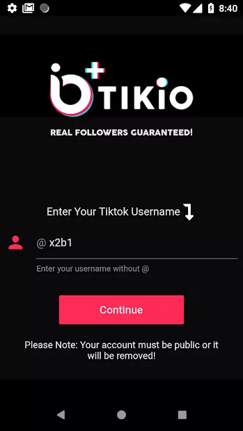 Tikio Free Followers Hashtags For Tiktok For Android Download Apk