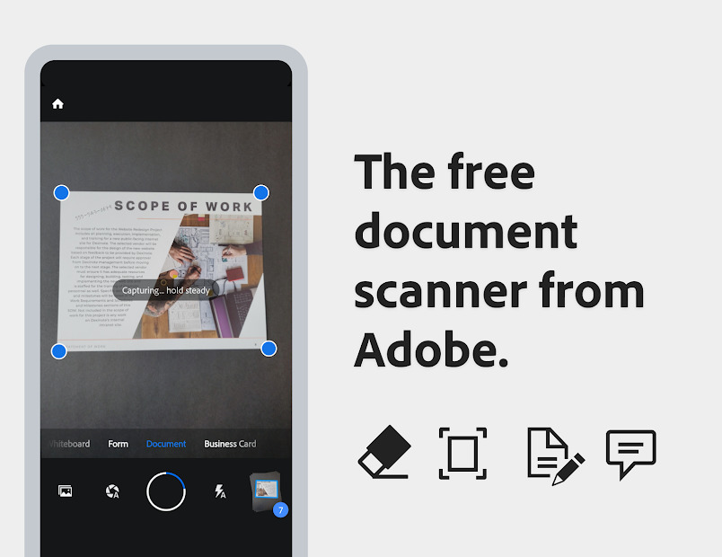 Adobe Scan: PDF Scanner with OCR, PDF Creator for Android - Download APK