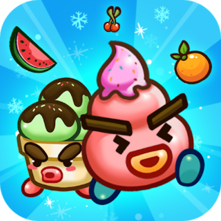 Fruit & Ice Cream - Ice cream war Maze Game Icon Fruit & Ice Cream - Ice cream war Maze Game Icon