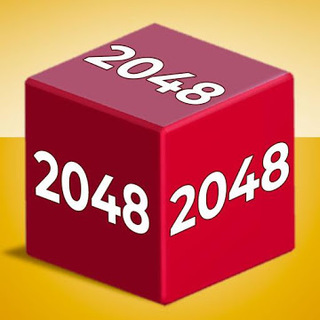 Chain Cube: 2048 3D merge game Icon
