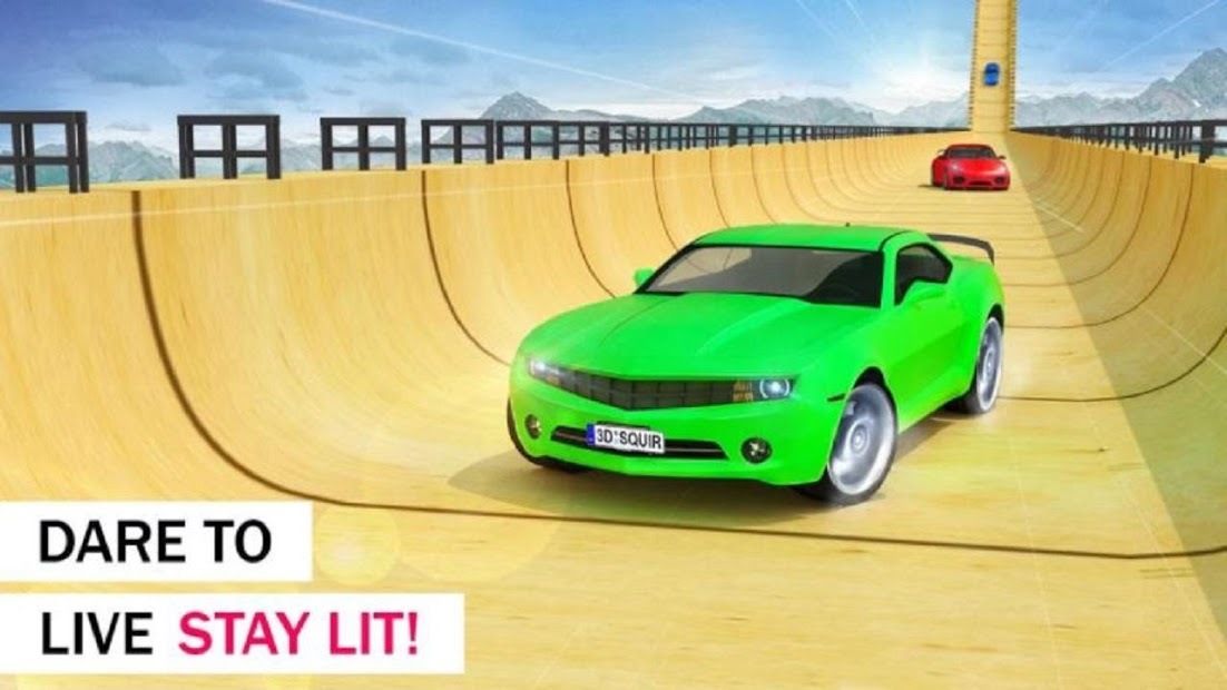 ramp car stunts game