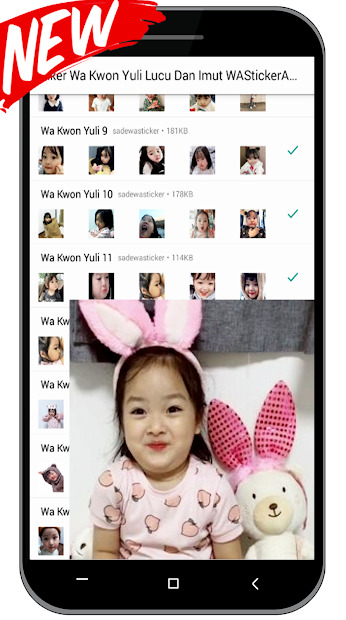 Stiker Wa Kwon  Yuli  Lucu Dan Imut WAStickerApps for 