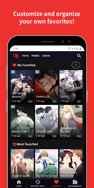 Toomics - Read unlimited comics for Android - Download APK