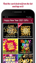 Happy New Year 2020 Cards GIF Screenshot 1