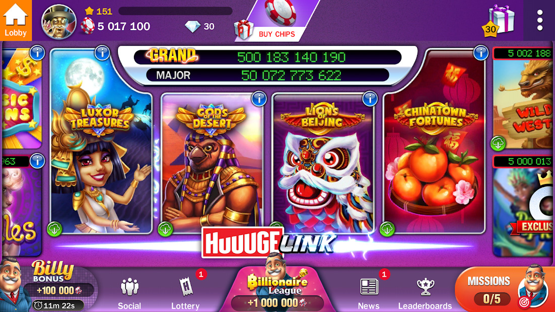 Cash Billionaire Casino - Slot Machine Games download the new version for windows