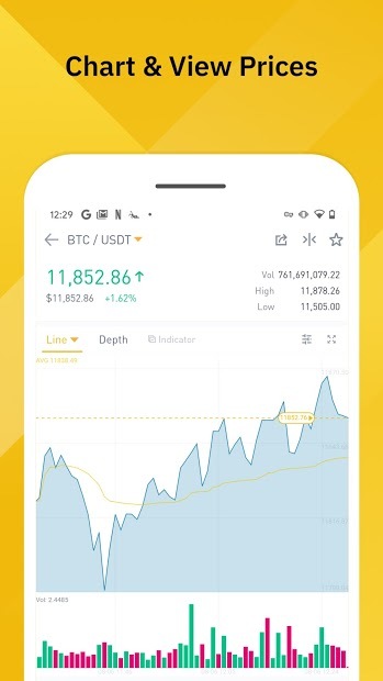 binance: bitcoin marketplace & crypto wallet