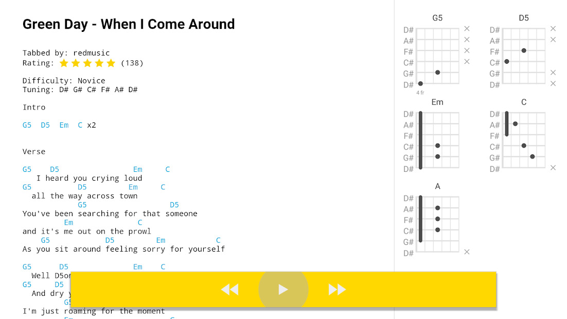 guitar chords and tabs pro apk download