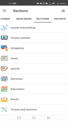 All social media and social networks in one app Screenshot 2