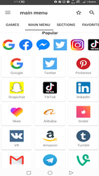 All social media and social networks in one app Screenshot 1