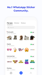 Sticker.ly - Sticker Maker & WhatsApp Status Video Screenshot 1