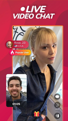 WHO - Live video chat & Match & Meet me Screenshot 2